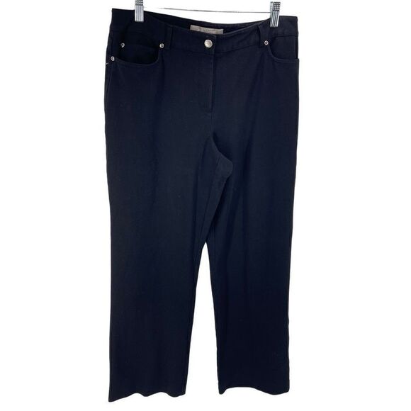 Croft & Barrow Women's Classic Stretch Blend Straight Leg pants trousers slacks - Picture 9 of 10